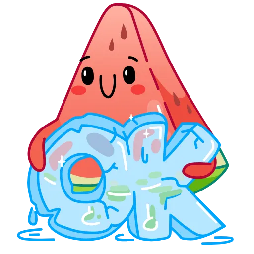 🍉 Стикер «Ломтик» для Telegram