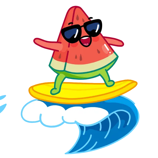 🍉 Стикер «Ломтик» для Telegram