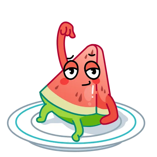 🍉 Стикер «Ломтик» для Telegram