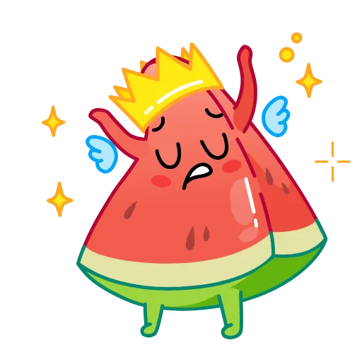 🍉 Стикер «Ломтик» для Telegram