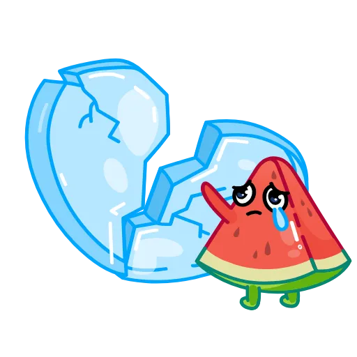 🍉 Стикер «Ломтик» для Telegram