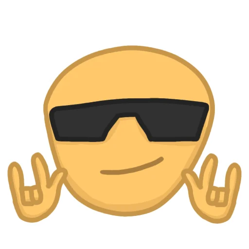 😎 Стикер «смалеки» для Telegram