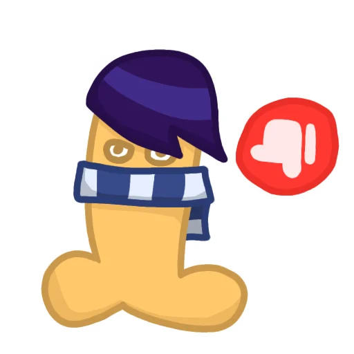👎 Стикер «смалеки» для Telegram
