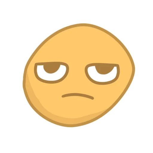 😒 Стикер «смалеки» для Telegram