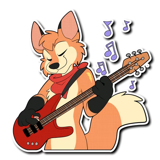 🎸 Стикер «Arc» для Telegram