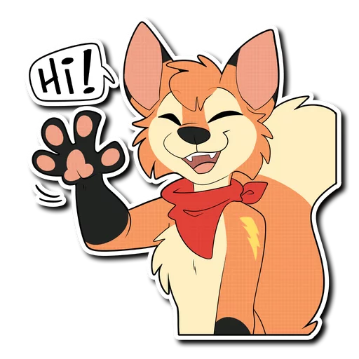 👋 Стикер «Arc» для Telegram