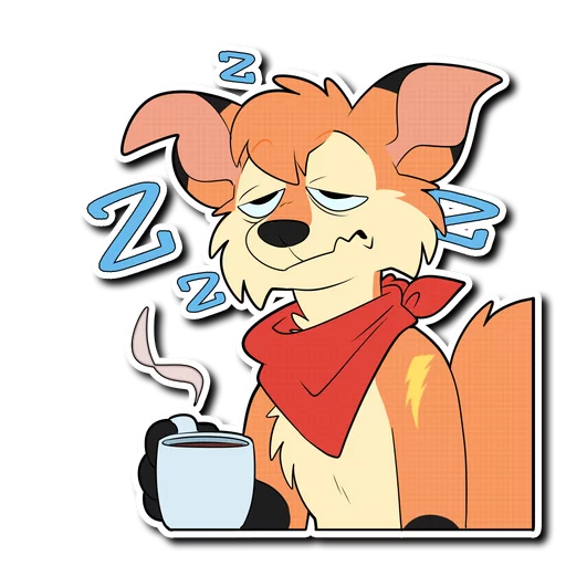 ☕ Стикер «Arc» для Telegram