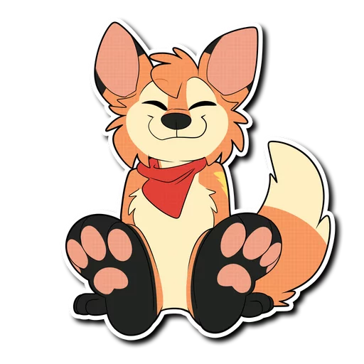 🐾 Стикер «Arc» для Telegram