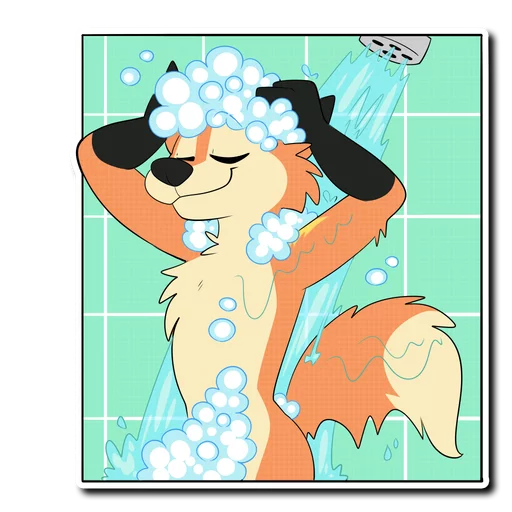 🚿 Стикер «Arc» для Telegram