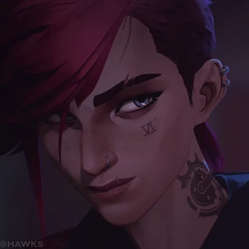 🕹 Стикер «Arcane Аркейн» для Telegram