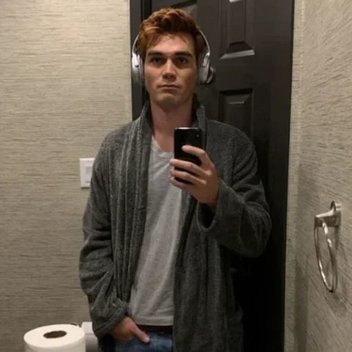 🌿 Стикер «Archie KJ Apa» для Telegram