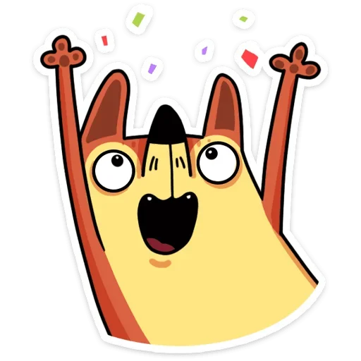 🥳 Стикер «Арчи» для Telegram