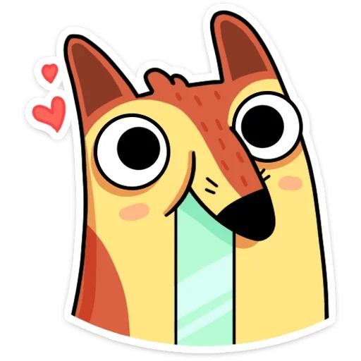 ❤️ Стикер «Арчи» для Telegram