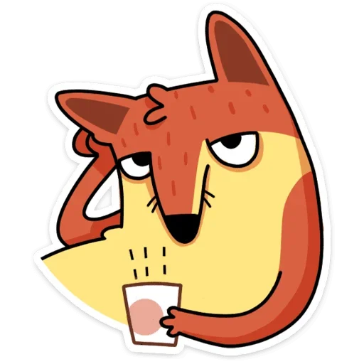 ☕️ Стикер «Арчи» для Telegram