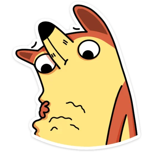 🥕 Стикер «Арчи» для Telegram