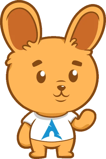 🐰 Стикер «Arch Linux México» для Telegram