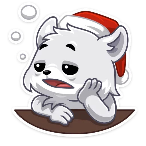 😒 Стикер «Arcty the polar fox Аркти из вк» для Telegram