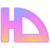 🤩 Эмодзи «Фундамент градиент сирень шрифт» для Telegram