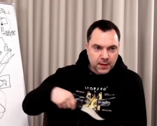 🔪 Стикер «Arestovich» для Telegram