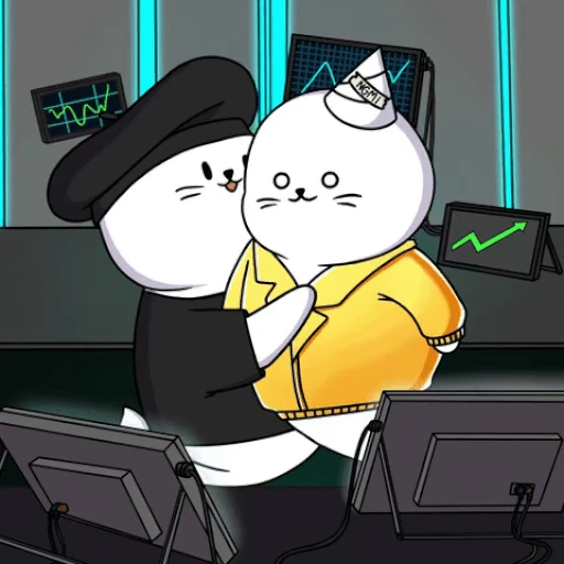 📈 Стикер «Sappy Seals» для Telegram