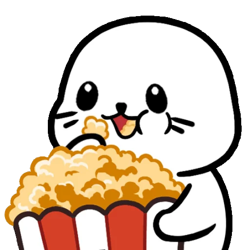 🍿 Стикер «Sappy Seals» для Telegram