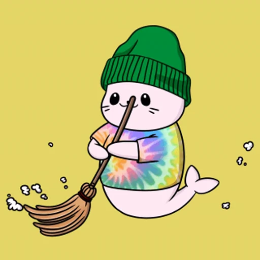 🚮 Стикер «Sappy Seals» для Telegram