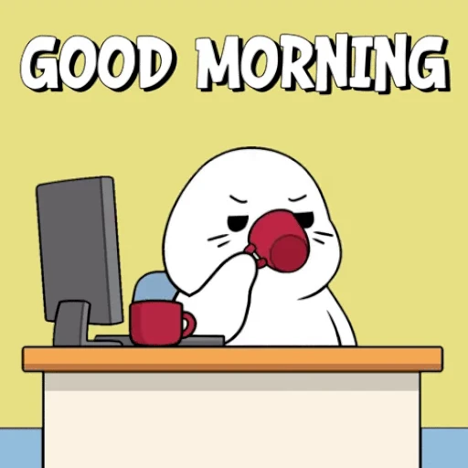 ☕ Стикер «Sappy Seals» для Telegram