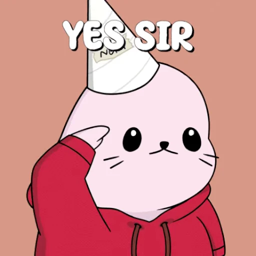 🦭 Стикер «Sappy Seals» для Telegram