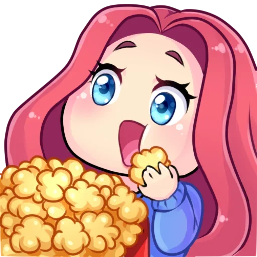 🍿 Стикер «Ариэлька» для Telegram