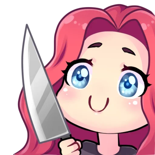 🔪 Стикер «Ариэлька» для Telegram