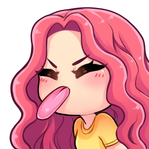 😝 Стикер «Ариэлька» для Telegram