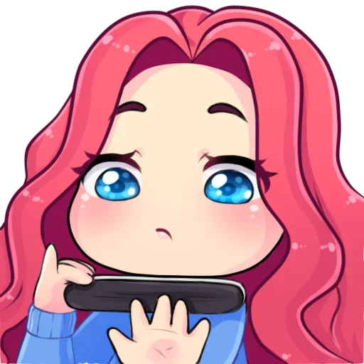 💅 Стикер «Ариэлька» для Telegram