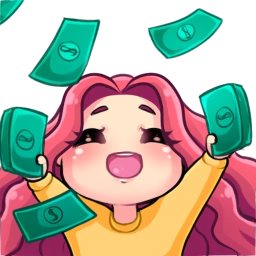 🤑 Стикер «Ариэлька» для Telegram
