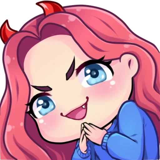 😈 Стикер «Ариэлька» для Telegram