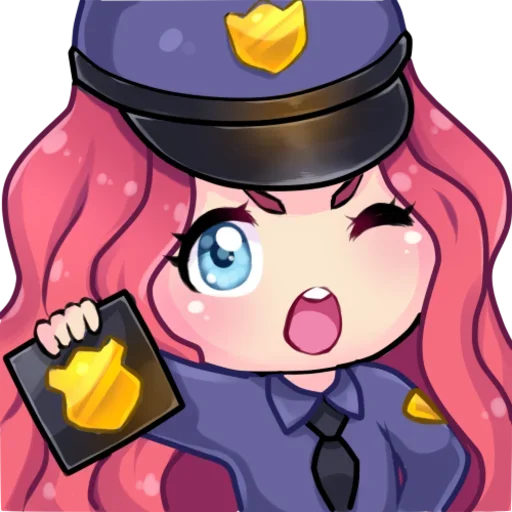 👮 Стикер «Ариэлька» для Telegram