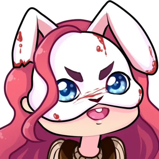 🐰 Стикер «Ариэлька» для Telegram