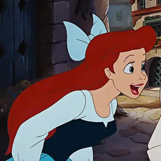 🧜‍♀ Стикер «Ariel Disney» для Telegram