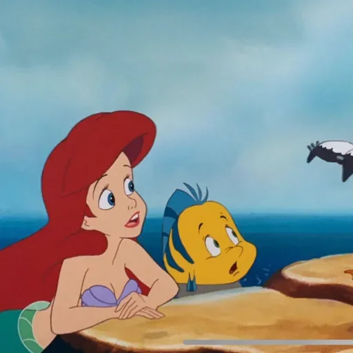 🧜‍♀ Стикер «Ariel Disney» для Telegram
