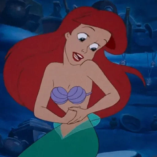 🧜‍♀ Стикер «Ariel Disney» для Telegram