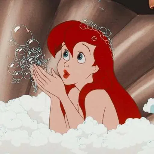 Стикерпак Ariel Disney для Telegram