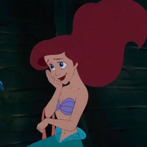 🧜‍♀ Стикер «Ariel Disney» для Telegram