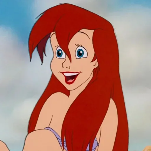 🧜‍♀ Стикер «Ariel Disney» для Telegram