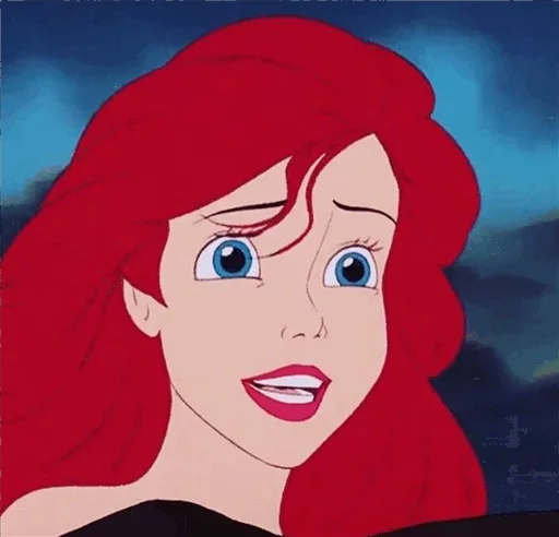 🧜‍♀ Стикер «Ariel Disney» для Telegram