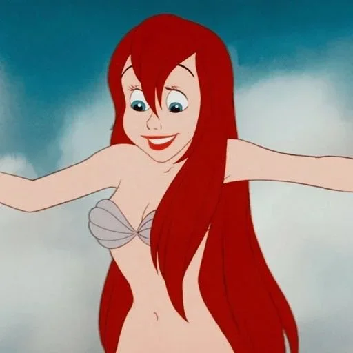 🧜‍♀ Стикер «Ariel Disney» для Telegram