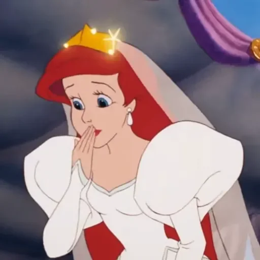 🧜‍♀ Стикер «Ariel Disney» для Telegram
