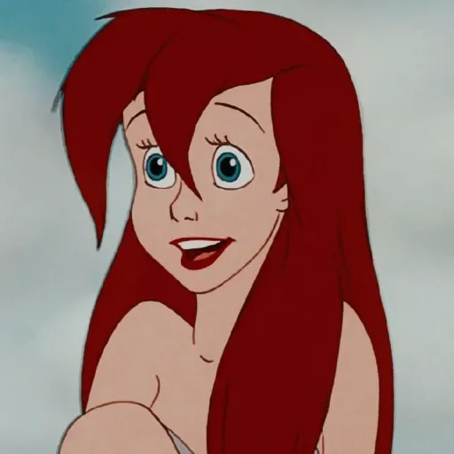 🧜‍♀ Стикер «Ariel Disney» для Telegram