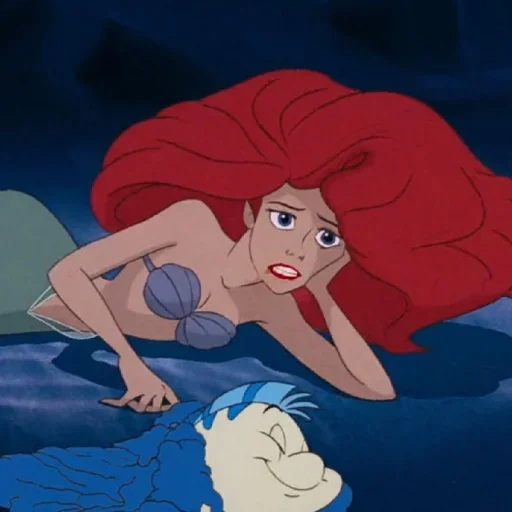 🧜‍♀ Стикер «Ariel Disney» для Telegram