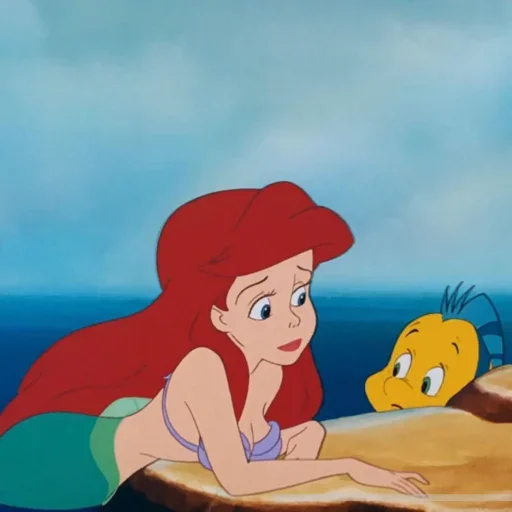 🧜‍♀ Стикер «Ariel Disney» для Telegram