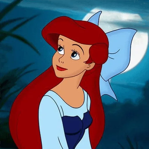 🧜‍♀ Стикер «Ariel Disney» для Telegram