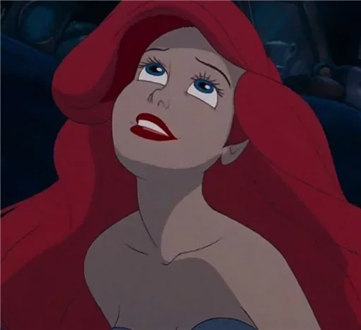 🧜‍♀ Стикер «Ariel Disney» для Telegram
